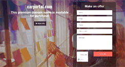 Desktop Screenshot of carportal.com
